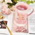 Best Mom Ever Coffee Mug for Mom Mother Mothers Day Mom Mug from Daughter Son Mom Coffee Mug 14Oz Pink Marble Mug with Exquisite Box Spoon Coaster