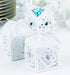 Hortense B. Hewitt Heart Die-Cut Favor Boxes, 2-Inch, White, 25 Count