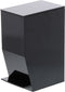Yamazaki Home Sanitary Step Trash Can, One Gallon - Small Home Waste Bin, Black