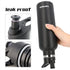 TOPOKO 25oz Hydro Double Wall Flask Stainless Steel Water Bottle, Bite Valve Top, Vacuum Insulated, Sweat Proof, Leak Proof Sports Thermos. Standard Mouth 25oz, BPA-Free, Keep Cold 24 Hours (Black)