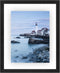 Americanflat 11x14 Floating Frame in Black with Polished Glass and Hanging Hardware Included - Also Use 8x10 or 5x7 Photos for Floating Effect - Horizontal and Vertical Formats for Wall