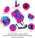 PCFING Electric Air Balloon Pump and Balloon Tying Tool in One,110V 600W Portable Dual Nozzles Electric Balloon Inflator for Party with Extra Accessories