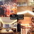 LE 12V LED Strip Light, Flexible, SMD 2835, 300 LEDs, 16.4ft Tape Light for Home, Kitchen, Party, Christmas and More, Non-Waterproof, Warm White, Pack of 2(Not Include Power Adapter)