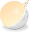 White Noise Machine for Sleeping Baby Adults, Fansbe Portable Sleep Machine with 12 Soothing Sounds & Adjustable 7 Color Night Light, Sound Masking Machine for Home Travel and Office