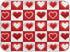 Valentine's Day Love Heart Red Buffalo Plaid Dish Drying Mat 18x24 for Kitchen Mother's Day Rose Pink Flowers Dishes Pad Dish Drainer Rack Mats Absorbent Fast Dry Kitchen Accessories