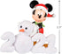 Hallmark Keepsake Christmas Ornament, Year Dated 2021, Disney Mickey Mouse A Year of Disney Magic Snowman