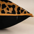 Yangest 18x18 Inch Leopard Decorative Velvet Throw Pillow Cover Black and Gold Cheetah Cushion Case Modern Pillowcase for Sofa Couch Bedroom Living Room Home Decor