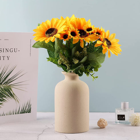 Dry Flower Vases, Ceramic Vase, Living Room Decoration,Flower Arrangement Decoration Shooting Props,Gifts (X-Large)