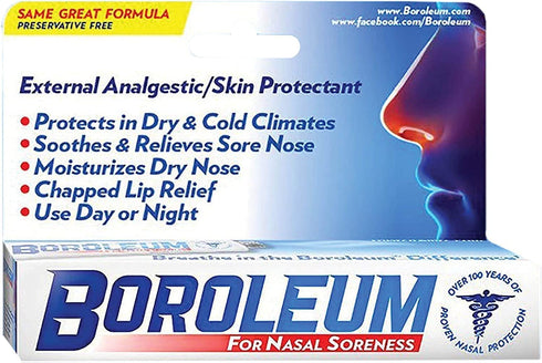 Boroleum for Nasal Soreness, 17 Grams, 3/5 Ounce Tube