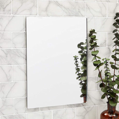 Acrylic Mirror Sheets, Shatter Resistant (3mm, 11 x 8.5 in, 3 Pack)