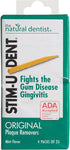 Stim-U-Dent Mint Plaque Removers, 4 Pack of 25 (Value Pack of 4)