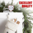 Klikel Stocking Holder - Sweetheart Photo Frame Stocking Hanger For Mantel - Sweet Heart Christmas Stocking Holder For Fireplace Mantle - Baby Sweetheart Picture Frame Metal Stocking Holder For Mantle