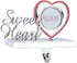 Klikel Stocking Holder - Sweetheart Photo Frame Stocking Hanger For Mantel - Sweet Heart Christmas Stocking Holder For Fireplace Mantle - Baby Sweetheart Picture Frame Metal Stocking Holder For Mantle