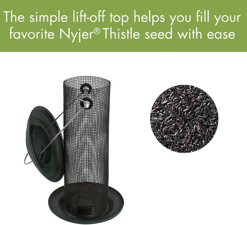 Woodlink MINIMAG2 "Mini" Magnum Nyjer Feeder,beige,brand.value