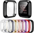 Mocodi 8-Pack Screen Protector Case Compatible with Fitbit Sense/Versa 3, TPU Protective Screen Cover Saver Bumper Accessories for Fitbit Sense/Versa 3 Smartwatch
