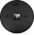 Driini Modern Mid Century Analog Wall Clock (12") Large, Easy to Read Numbers; Black Metal Frame Battery Operated with Silent Sweep Hands Contemporary Decor for Office, Living Room, or Kitchen
