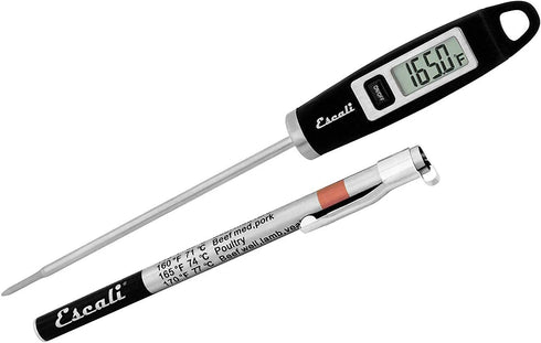 Escali DH1 Gourmet Digital Thermometer, NSF Certified-Black, Standard