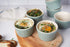 Kook 8 oz Porcelain Ramekins, Oven Safe, For Baking Pot Pies, Creme Brulee. Lava Cake, Set of 6 (Bay Leaf)
