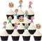 Cocomelon Cake topper for children's birthday party, cake decoration for baby shower (cocomelon 24pcs)