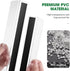 Baluue 6Pcs Plastic Shelf Dividers Magnetic Closet Shelf Organizer Divider Separator Clapboard for Storage Bedroom Bathroom Kitchen Office Supermarket 6CM