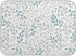 Grey and Blue Leaves branches Dish Drying Mat 18x24 for Kitchen Gray Leaves Botanical Spring Flowers Dishes Pad Dish Drainer Rack Mats Absorbent Fast Dry Kitchen Accessories