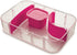 PackIt Flex Bento Food Storage Container, Ripe Raspberry