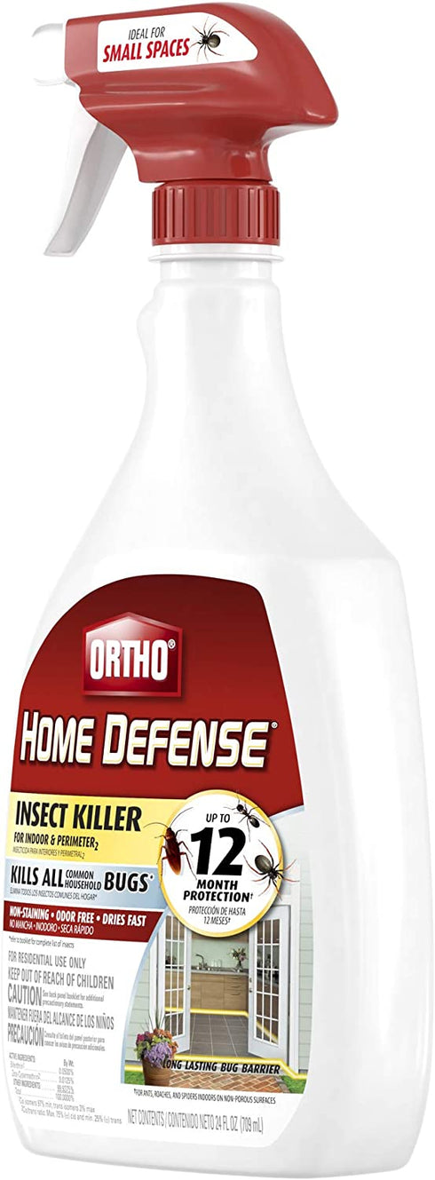 Ortho 0221310 Home Defense Insect Killer for Indoor & Perimeter 2 Ready-to-Use, 24 oz