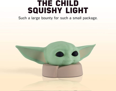 STAR WARS LED Night Light, Baby Yoda Lamp, Silicone, Battery or USB Operated, Mandalorian, The Child, Grogu, Collector™s Edition, Ideal for Bedroom, Game Room, Office, 51779