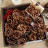 JOHOUSE 24PCS PineCones, Natural PineCones Package, PineCones Ornaments for Christmas Autumn and Winter Crafts Decorating, 1.9-2.5inches