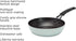 Ecolution Impressions Hammered Non-Stick Frying Pan, Dishwasher Safe, Riveted Stainless Steel Handle, 8 Inch, Sage
