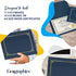 Geographics Classic Linen Certificate/Document Covers, 12.5? x 9.75?, Navy Blue (6 Pack)