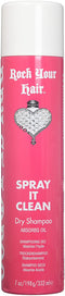 ROCK YOUR HAIR Spray It Clean Instant Dry Shampoo, 7 Ounce