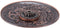 Zinc Alloy Incense Holder with Ash Catcher Stick Incense Burner with Dragon Pattern Censer Plate for Bedroom Temple Office(Red Bronze)