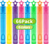 66 Pieces Mini Bubble Wands,Bubble Party Favors Assortment Toys for Kids,Themed Birthday, Halloween,Goodie Bags,Carnival Prizes,Wedding,Easter Basket Stuffers,Bubble Maker Toys for Kids,Girls & Boys