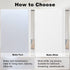 rabbitgoo Window Privacy Film, Frosted Glass Window Film, Removable Opaque Sun Blocking Glass Covering Non-Adhesives Static Cling Vinyl Decals for Bathroom, Matte Pure, 17.5" x 157"
