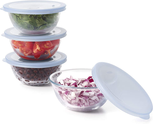 OXO Good Grips 8-Piece Glass Prep Bowl Set