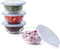 OXO Good Grips 8-Piece Glass Prep Bowl Set