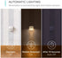 eufy by Anker, Lumi Stick-On Night Light, Warm White LED, Motion Sensor, Bedroom, Bathroom, Kitchen, Hallway, Stairs, Energy Efficient, Compact, 3-Pack