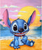 XLJ DIY 5D Diamond Painting Kits for Adults, Disney Diamond Art for Kids, Stitch Diamond Dotz Painting for Home Wall Decor 16x12 Inch (Stitch) (Stitch)