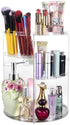 360° Rotating Makeup Organizer, Spinning Bathroom Organizer Countertop, Cosmetic Organizer Makeup Holder Shelf, Make Up Organizers and Storage for Bedroom, Transparent