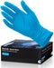 100 Pcs Nitrile Disposable Gloves - Soft Industrial Gloves, Nitrile and Vinyl Blend Gloves Powder-Free, Latex-Free Protective Gloves, Soft and Comfortable, Size Small - SereneLife SLGLVNIT100SM