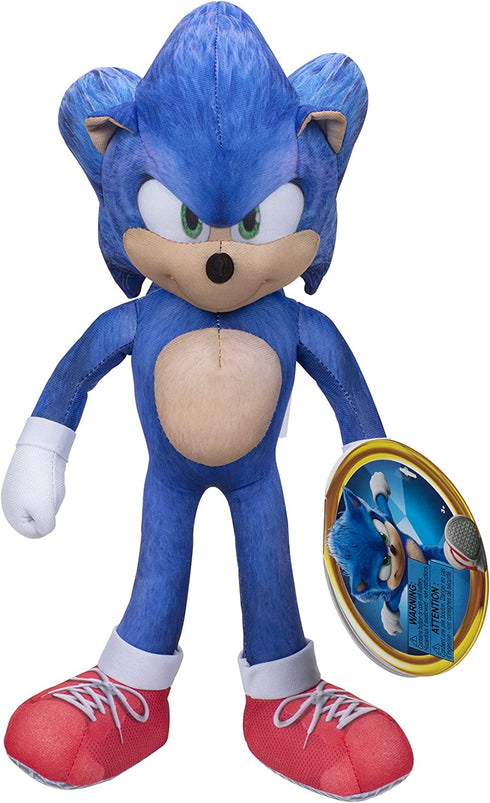 Sonic the Hedgehog Plush Sonic 2 Movie 13" Talking Sonic Plush