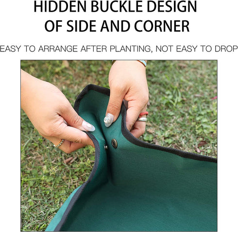 Owl Focus Oxford Fabric Plant Repotting Mat Waterproof Transplanting Mat Indoor Succulent Potting Mat Portable Gardening Mat (43.3" x 29.5")