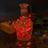 Cooraby 13.1 Feet 40 Heart Shaped LED String Lights Twinkle Fairy Lights Battery Operated with 8 Flash Modes, Remote and Timer for Indoor Outdoor Party Wedding Valentine's Day Mother's Day Decor