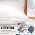 Natural Silk Pillowcase for Hair and Skin with Hidden Zipper, 22 Momme, 600 Thread Count 100% Mulberry Silk Pillowcase, Soft Smooth Both Sided Silk Pillow Cover(Ivory White, Standard 20''×26'',1pc)