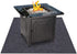 Fire Pit Mat”Stove fire mat?Retardant | Heat Resistant?Ember Mat and Grill mat?Absorbent Material? Protect Your Deck, Terrace, Lawn or Campground from Embers?Waterproof Backing?Washable (36"×36")