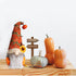 Fall Decor - Fall Tiered Tray Decor - Fall Plush Gnome - Fall Wood Bead Garland - Happy Fall Wooden Sign - Pumpkin Spice Corn Maze Sign - Rustic Farmhouse Home Autumn Thanksgiving Harvest Decor
