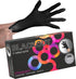 Framar Powder Free Disposable Gloves, Black Nitrile Gloves 100 Pk, Hair Dye Gloves, Black Gloves Disposable Latex Free, Cleaning Gloves, Plastic gloves, Latex Free Gloves Nitrile Mechanic Gloves, Latex Gloves Large