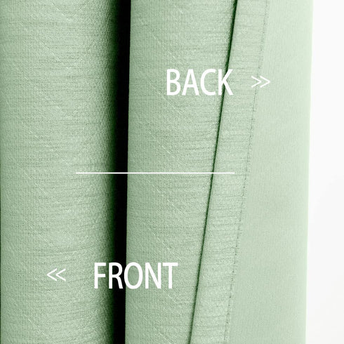 Treatmentex Green Curtains for Living Room 96" Long Geometric Window Drapes for Bedroom Light Green 2 Panel Drapes Grommet Top