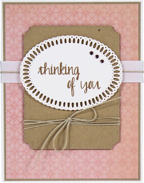Spellbinders S4-425 Nestabilities Elegant Ovals Etched/Wafer Thin Dies